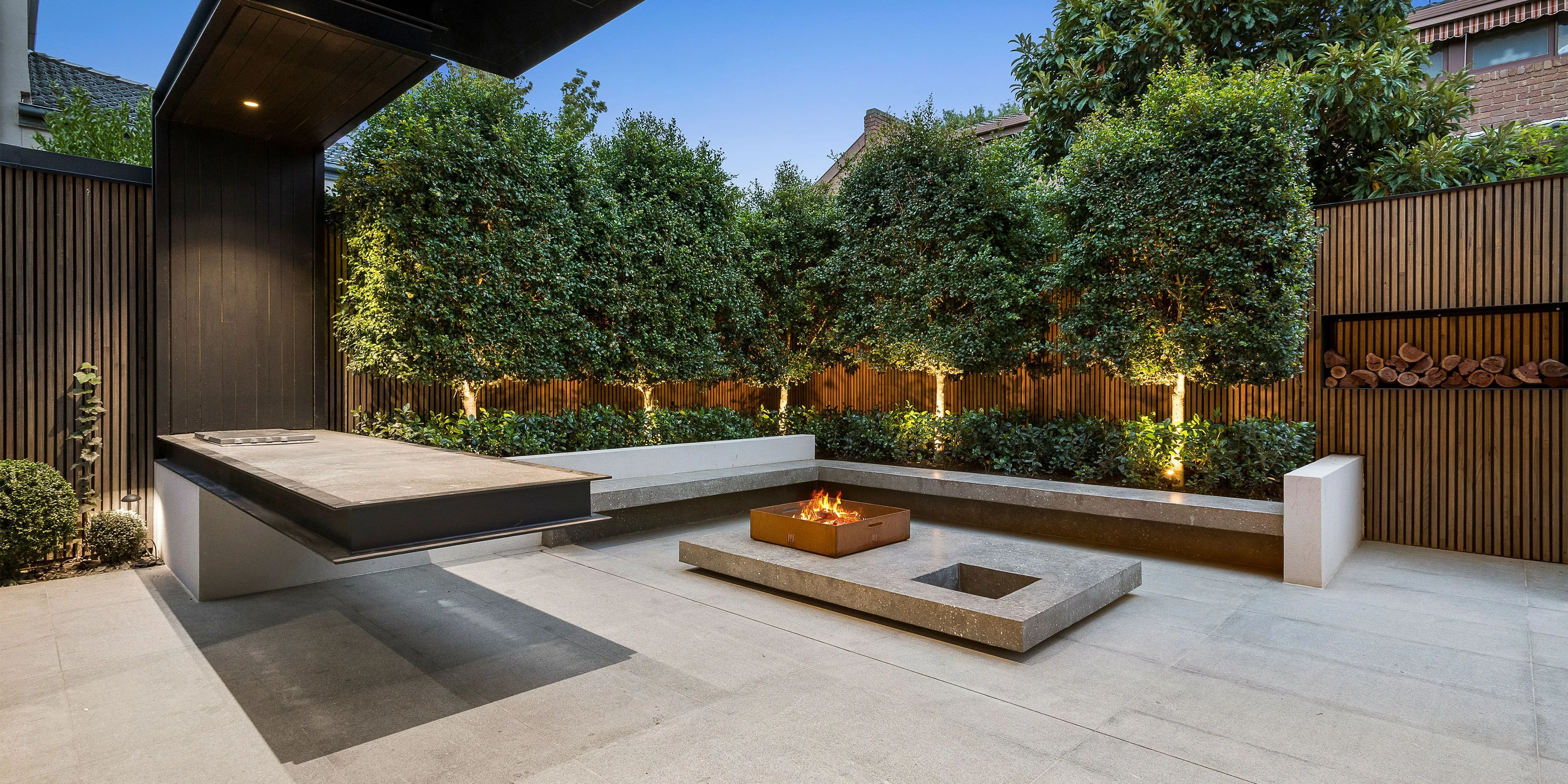 Jardín residencial diseñado y ejecutado por Jardinería Brunete